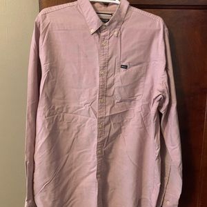 RVCA That’ll Do Button Down XL Slim in Light Red